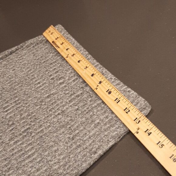 Gray Two Piece Sweater Pencil Skirt Set - Picture 8 of 12